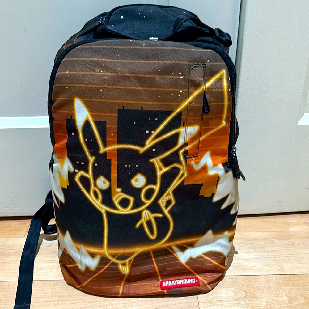 Sprayground limited edition Pokémon backpack in excellent condition